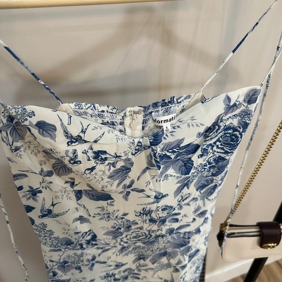 Reformation Juliette Dress | 🐋Pompadour🎉SALE🎀 NEW - Picture 10 of 14